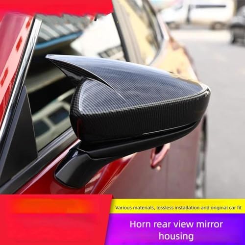Cache rétroviseur Mazda 3 Axela carbone protection rayures - 6