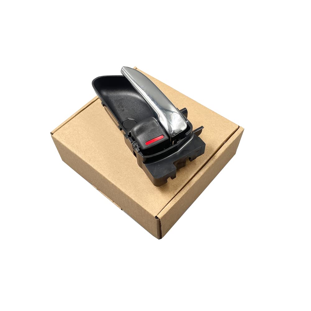 HUYILUN0104 Left Driver Side Door Inner Handle Chrome Compatible with Subaru Forester 2003-2008