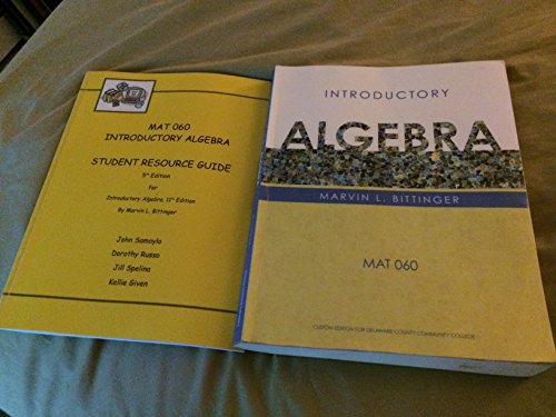 Introductory Algebra 0558808840 Book Cover