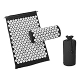 ▲ Für die meisten Körperteile anwenden: Ein großes Kissen passt in Ihren gesamten Rücken, Schritt auf eine Matte oder ein Kissen, um die Sohlen Ihrer Füße zu entspannen; Kissen können für Nackenpunkte zur Entspannung der Nackensteifigkeit verwendet werden. Das faltbare Speicherdesign ist bequem zu tragen und nimmt keinen Platz auf.