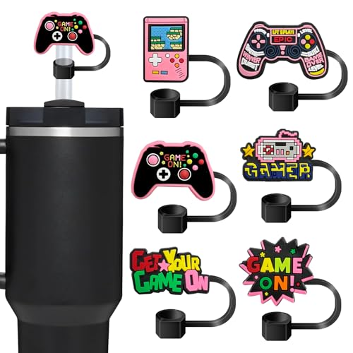 Video Game Straw Covers Cap for Stanley Cup, 10mm Straw