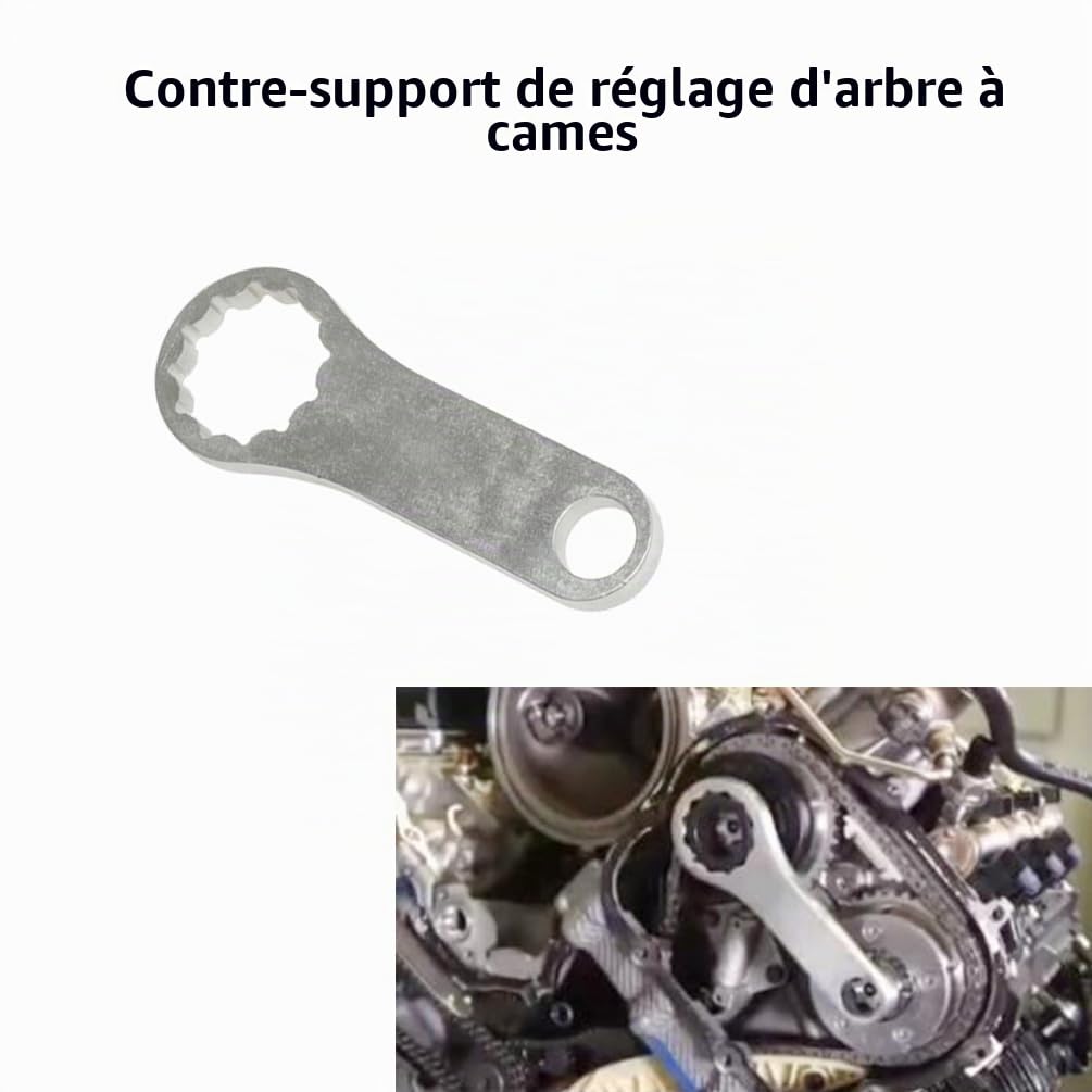 DPTOOL EA839 Kit d'outils de Calage d'arbre à cames Compatible avec Audi VW Outil de Verrouillage Compatible avec Porsche 2.9 3.0 TFSi T40331 T40382 T90002