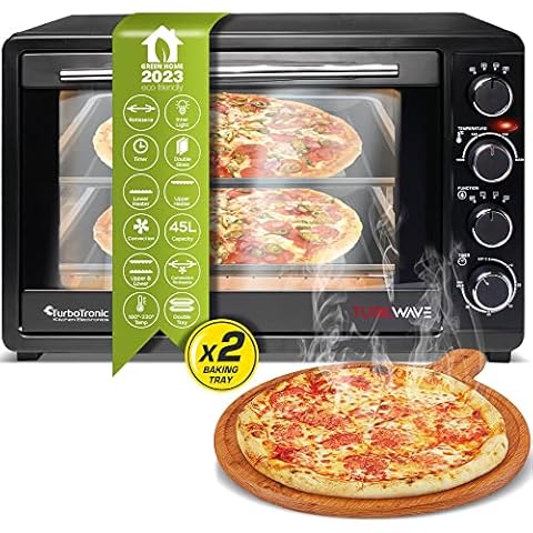 TurboTronic EV45 Mini Oven with Timer Cover