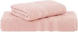 Buddemeyer, Kit Jogo de Toalhas Buddemeyer 2 Peças Banho e Rosto Vanilla 100% Algodão Extra Soft Cor:Rosa Velvet 3231