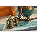 KOOBOOK 1Pcs Vintage Globe Necklace Planet Earth World Map Art Pendant Ball Chain Sweater Long Necklace