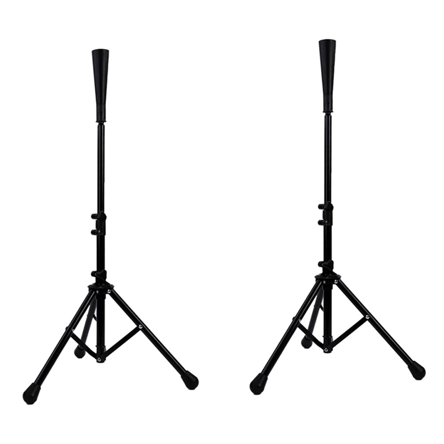 2X tee de Bateo de BéIsbol de 25 una 39,5 Pulgadas para Golpear Ajustable PráCtica Entrenamiento tee de Viaje Soporte de Bola