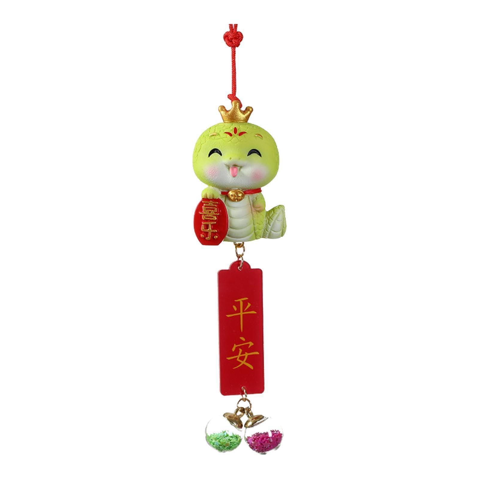Kixzsaz Elegant Chinese New Year Hanging Decorations Lunar Year Theme Snake Ornament Party Supplies New Snake Table