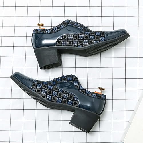 Formal Leather Shoes Men's Oxfords Fashion Pointed Toe Business Office Uniform Nightclub Prom Party Suit Banquet Derby Chukka Shoes2