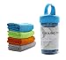 WuJi Cooling Towel Tancano Microfiber Towels for Instant Relief Sports Towel Headwear for Golf Swimming Football Workout Gym 40"x12" Travel Towel for Sweat,Blue
