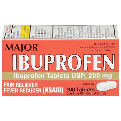 How to Get Rid of Sunburn Redness on Face|Tips and Tricks 7 MAJOR Dye-Free Ibuprofen Tablets 200 mg - Helps Temporarily Reduce Fevers - Offers Pain Relief - 100 Tablets (1-Pack)