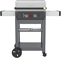 Vista 1 de Current Model G Dual Zone Grill, Smart Electric Outdoor Grill with 200°F to 700°F Range for Searing & Roasting, Digital Precision, Independent Heat