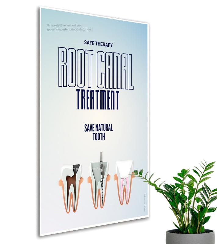 Safe therapy rct DENTAL CLINIC POSTER STATUSRING without Frameherapy dental clinic poster Statusring-image-38