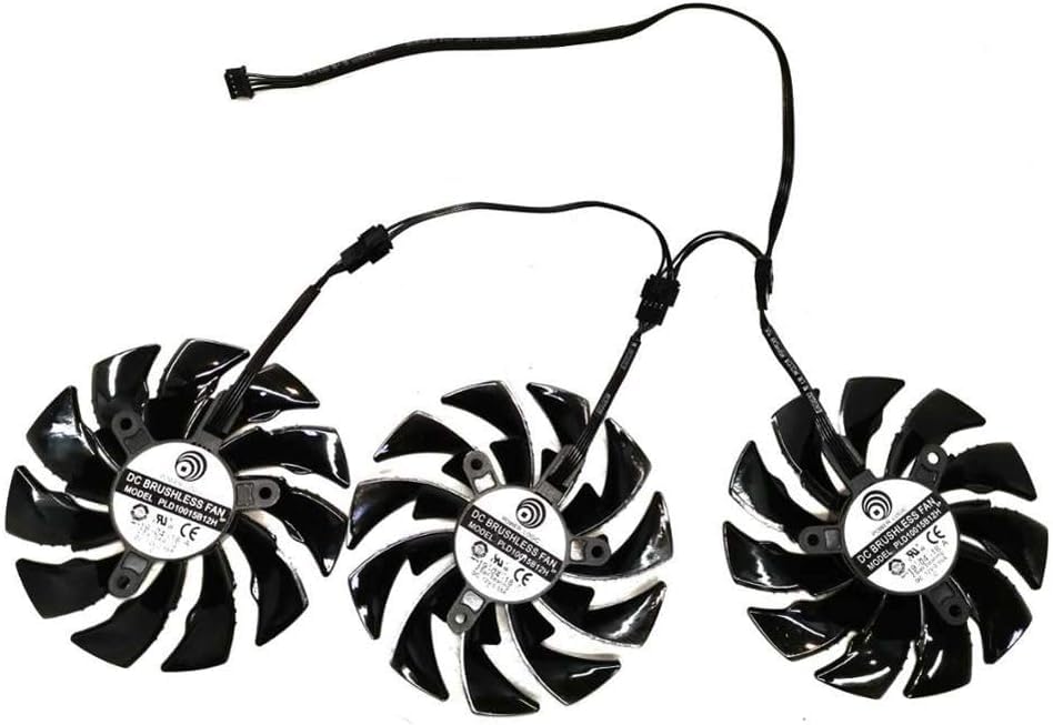 PLD10015B12H 12V 0.55A T129215BU for GIGAYTE AORUS GeForce GTX 1070 1080 Ti RTX 2060 1080Ti RTX2060 Xtreme Edition Gaming Cooler-image-2