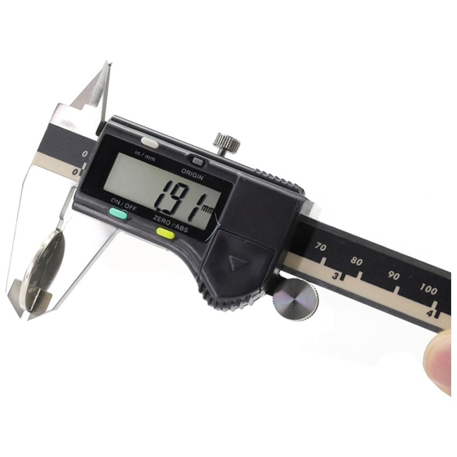 Calibrador digital de acero inoxidable 0-150 mm 200 300 0,01 Alta precisión(150MM ABS)