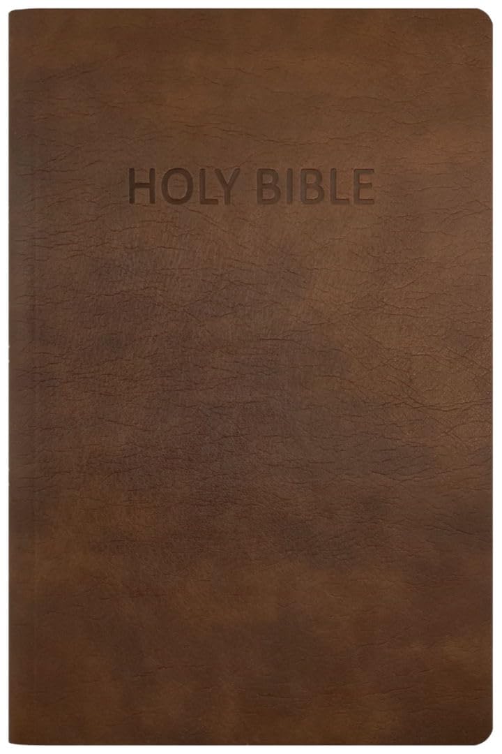 NASB Ultrathin Text Bible, Brown, Leathertex, 2020 text