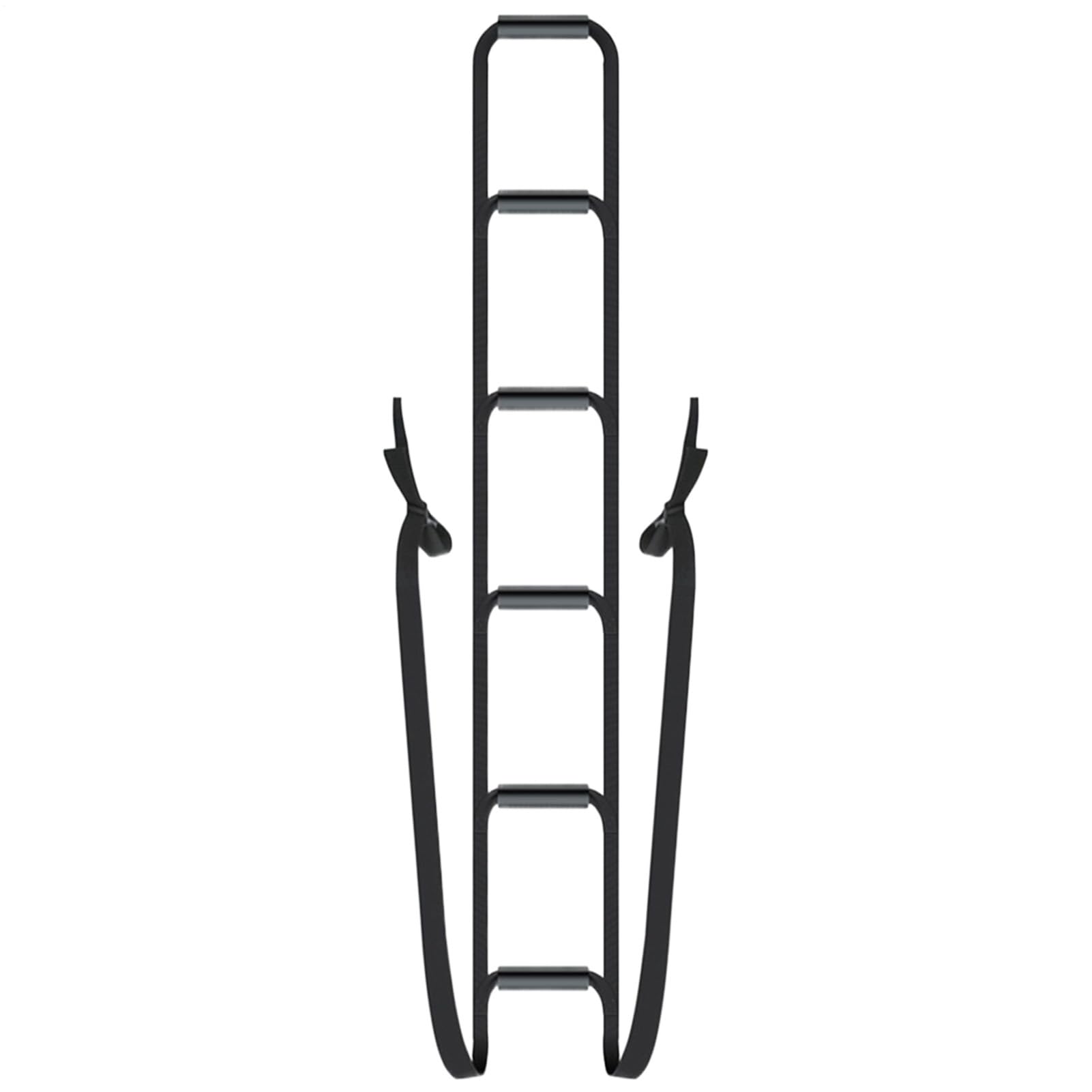 Aid for Getting in and Out of Bed - Black Seniors Bed Assist Rails Bedside Straps | User-Friendly Sit Up Device for Thanksgiving, Christmas, Pregnant