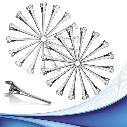 32 pcs Stork Beak Hair Clips - Duckbill Hair Clips Metal Hair Clips Suitable for Hair Styling. Hair Clips for Women Girls