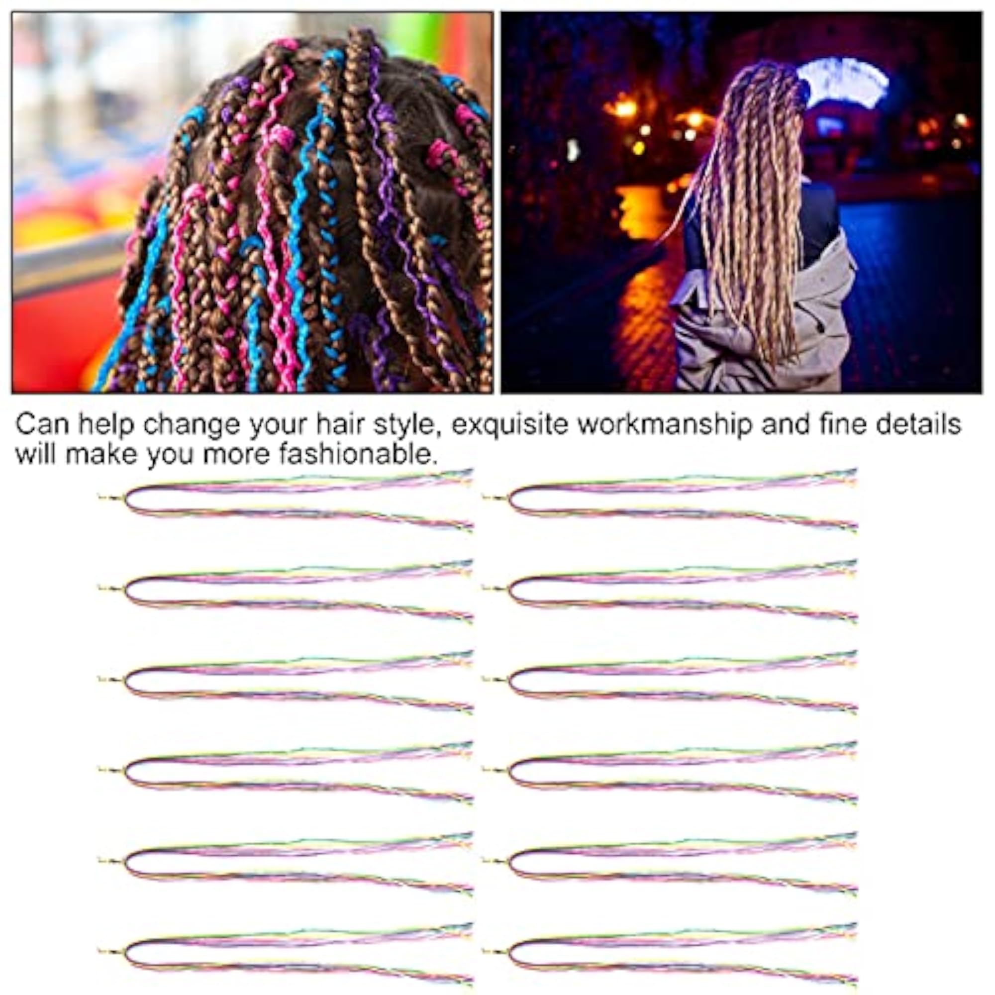 Dreadlocks Yarn Strings for Hair Braiding