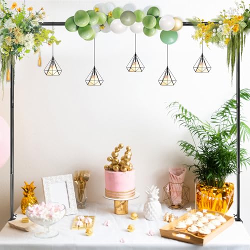 Lemosyu Over The Table Rod Stand with Clamps for Wedding Birthday Party