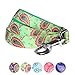 Blueberry Pet 5 Colors Paisley Flower Print Dog Leash with Soft & Comfortable Handle, 5 ft x 5/8