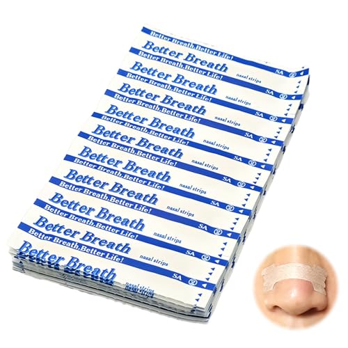 Deiboun 鼻腔拡張テープ ブリーズライト 100個 いびき対策 鼻呼吸促進 いびき軽減 鼻?子 鼻孔拡張テープ 肌色タイプ いびき 鼻テープ 鼻呼吸テープ 子供 男女兼用 (100)