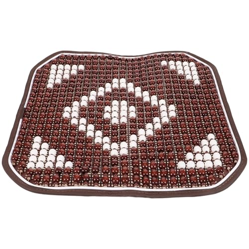 Funda de asiento de cuentas MERRYHAPY con masaje relajante para el asiento delantero de su SUV