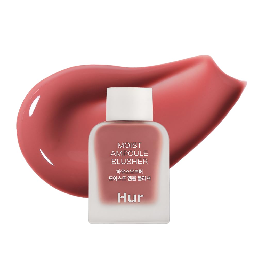 House of Hur Moist Ampoule Blusher (03 Rose Brown) Hydrating & Long-Lasting Liquid Blush, Buildable Water-Based Formula With 60% Moisture Essence, Lightweight, Glides On Smoothly (10ml)-image-24