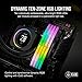 CORSAIR VENGEANCE RGB DDR5 RAM 32GB (2x16GB) 6000MHz CL36-44-44-96 1.35V Intel XMP 3.0 Computer Memory – Black (CMH32GX5M2E6000C36)
