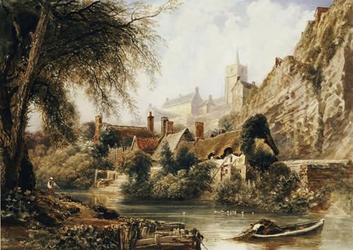 Cuadro en Lienzo Knaresborough Elimina Paredes Vacías en Oficinas Cuadro 60x90cm