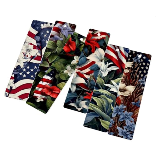 Marque-page drapeau américain lot de 6 pour ne plus jamais perdre votre page de lecture