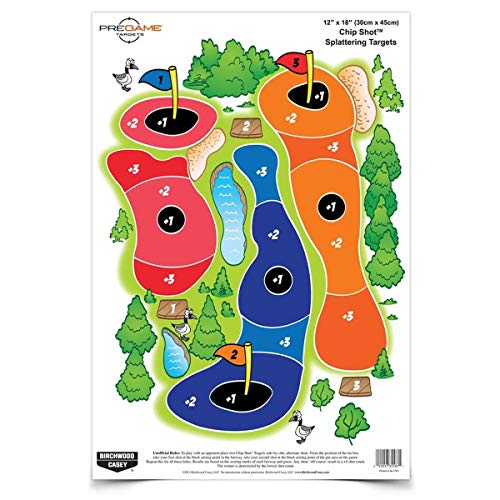 Birchwood Casey Dirty Bird 12 x 18-Inch Chip Shot Splattering, 8 Sheet Pack