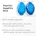 Jacquard Pearl Ex Pigment Powder 0.5 oz Sapphire Blue - Loose Mica Powder for Epoxy Resin, Watercolors, Calligraphy Ink & Clay - Epoxy Pigment Powder - Epoxy Resin Color
