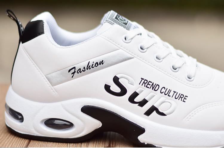 Men's Trendy Hands Free Slip-in Sneaker, Comfy Non Slip Casual Soft Sole Shoes for Men's Outdoor Activities.4