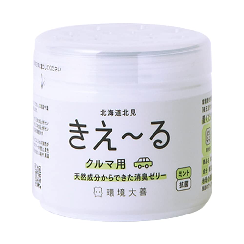 環境大善 きえ～るD クルマ用 ゼリータイプ ミントの香り 140g