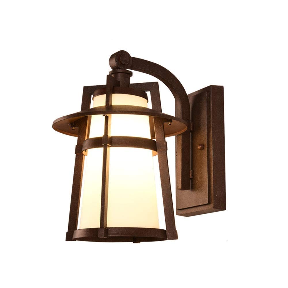 Lampe murale extérieure IP54 étanche et antirouille en aluminium E27