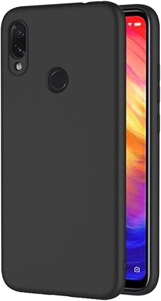 AICEK Funda Xiaomi Redmi Note 7, Negro Silicona Fundas para Redmi Note 7 Carcasa Xiaomi Redmi Note 7 Negro Silicona Funda Case (6,3 Pulgadas) AICEK Funda Xiaomi Redmi Note 7, Negro Silicona Fundas para Redmi Note 7 Carcasa Xiaomi Redmi Note 7 Negro Silicona Funda Case (6,3 Pulgadas)