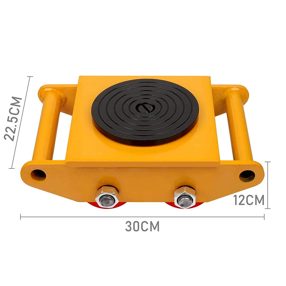 6T Macchine Skate Dolly, carrello di trasporto, pattini