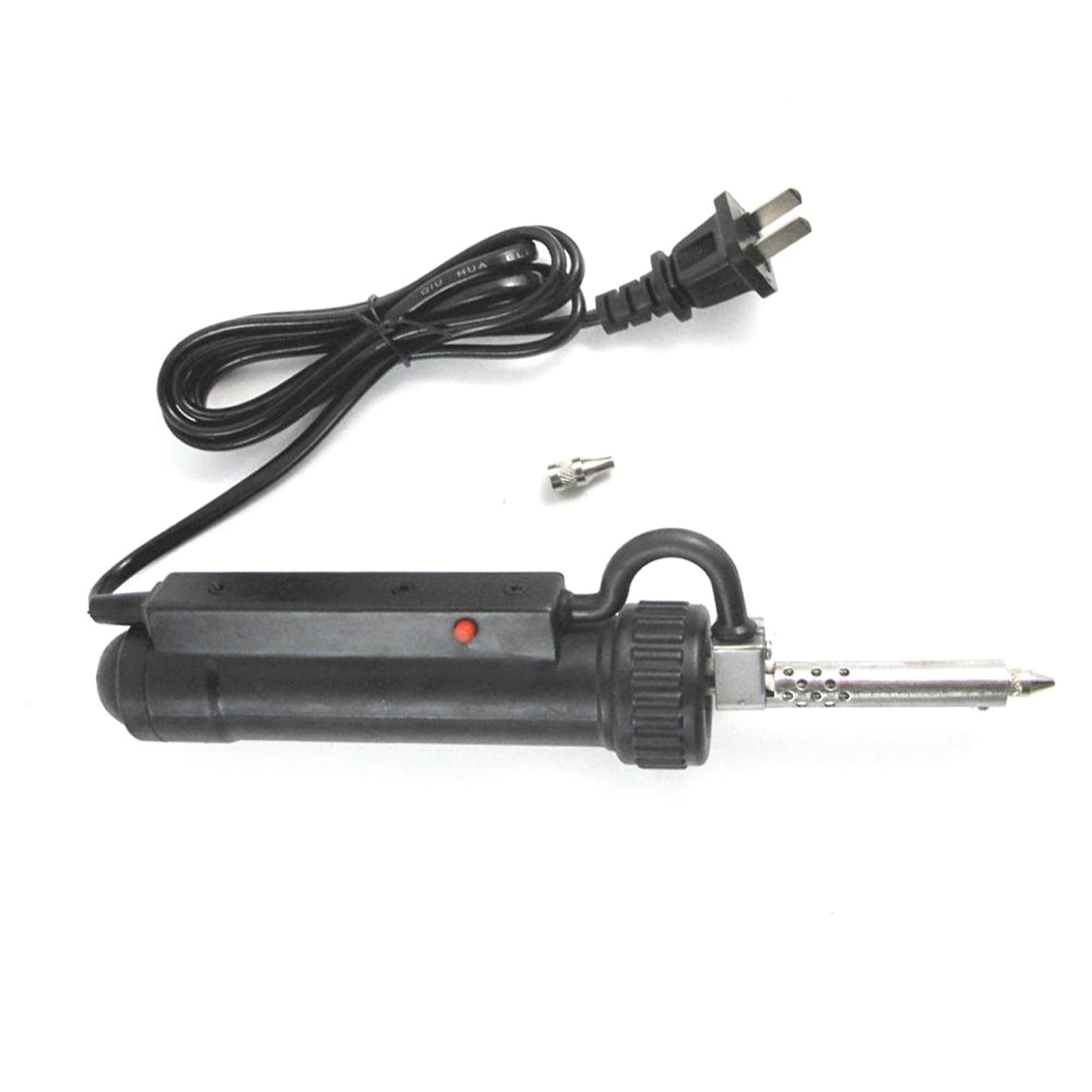 Bomba desoldadora automática con ventosa de soldadura eléctrica con 3 boquillas de succión - Pistola portátil de dispositivo de succión de estaño de soldadura al vacío para