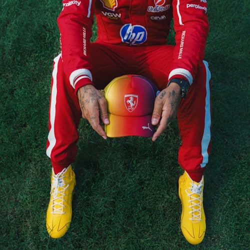 Miniatura 6 de PUMA Scuderia Ferrari F1 – Gorra Edición Especial Lewis Hamilton GP de Gran Bretaña 2025 – Multicolor – Talla Única