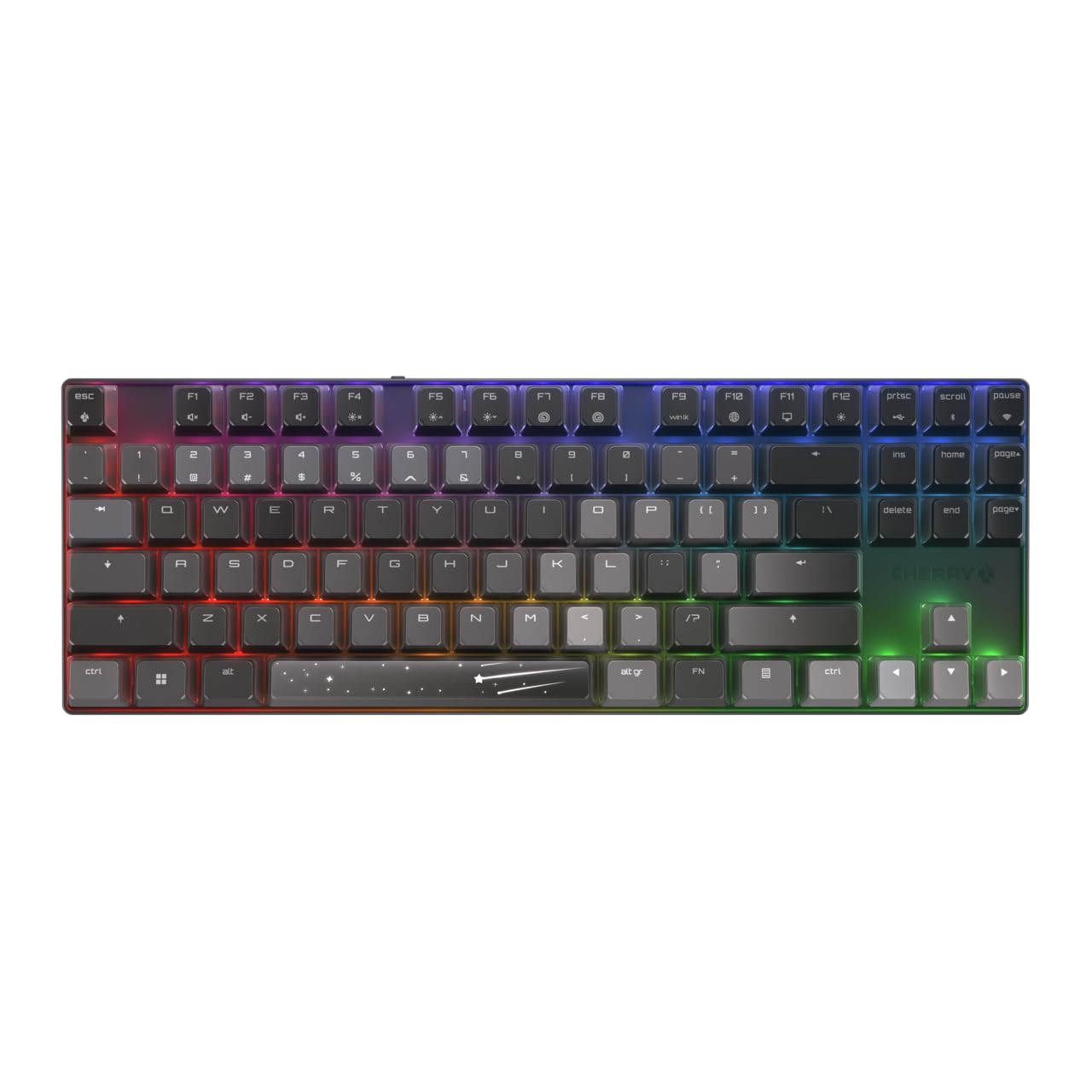 Cherry MX 8.2 TKL Wireless Gaming Keyboard XAGA Edition. (Black, MX2A Blue Switch)