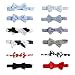 Laribbons 12 Pack 3.5'' Infant Boys Dailty Adjustable Bow Ties, Party Self Tie