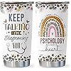 Psychology Gifts, Mental Health Gifts For School Psychologist, Psychiatrist, Therapist, Therapy, Best Gifts For Psychology Teacher, Psychology Graduation Gifts Tumbler 20oz 1PC