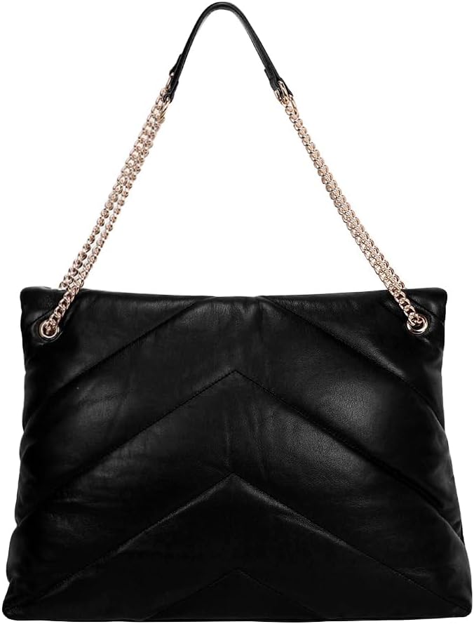 SANDY LISA Cali Shoulder Bag | Stylish Day & Night Tote | Adjustable Chains | Work, Play, Fits up to 14" Laptop - Image 2