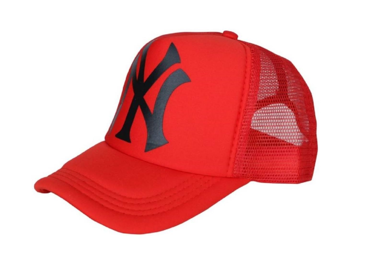 FASHMADE “Where Fashion is Made”FASHMADE Unisex Black Cap: DTF Printed Logo, Adjustable Fit, and Half Net Back