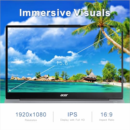 Image of Acer Aspire 3 Premium Laptop | AMD Ryzen 7 7730U CPU | 15.6 inch FHD Display | 16GB RAM | 512GB SSD | Windows 11 | Pure Silver | School, Business & Productivity
