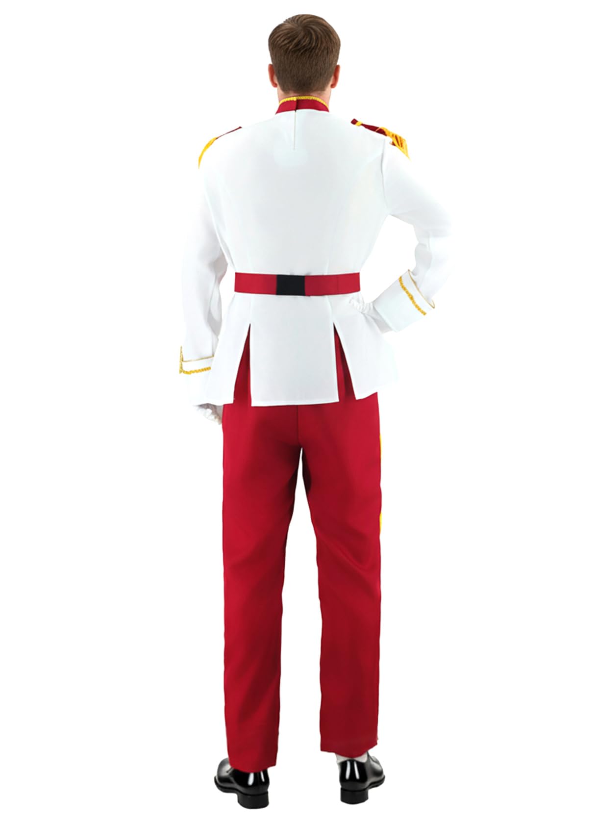 Poboola Prinz Charming Henry Kostüm Royal Storybook Prinz Kostüm für Herren Halloween Cosplay Set