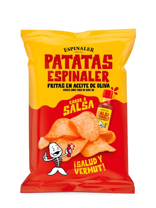 Patatas Fritas sabor a Salsa Espinaler - 125grs