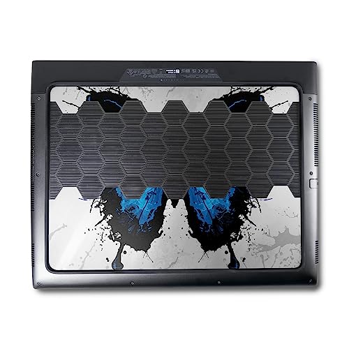 Image of MightySkins Skin Compatible with Alienware M18 R1 (2023) Full Wrap Kit - Butterfly Splash | Protective, Durable, and Unique Vinyl Decal wrap Cover | Easy to Apply & Change Styles | Made in The USA