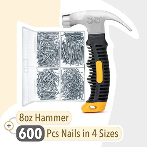 Image of Mr. Pen- Hammer and Double Headed Picture Hanging Nails