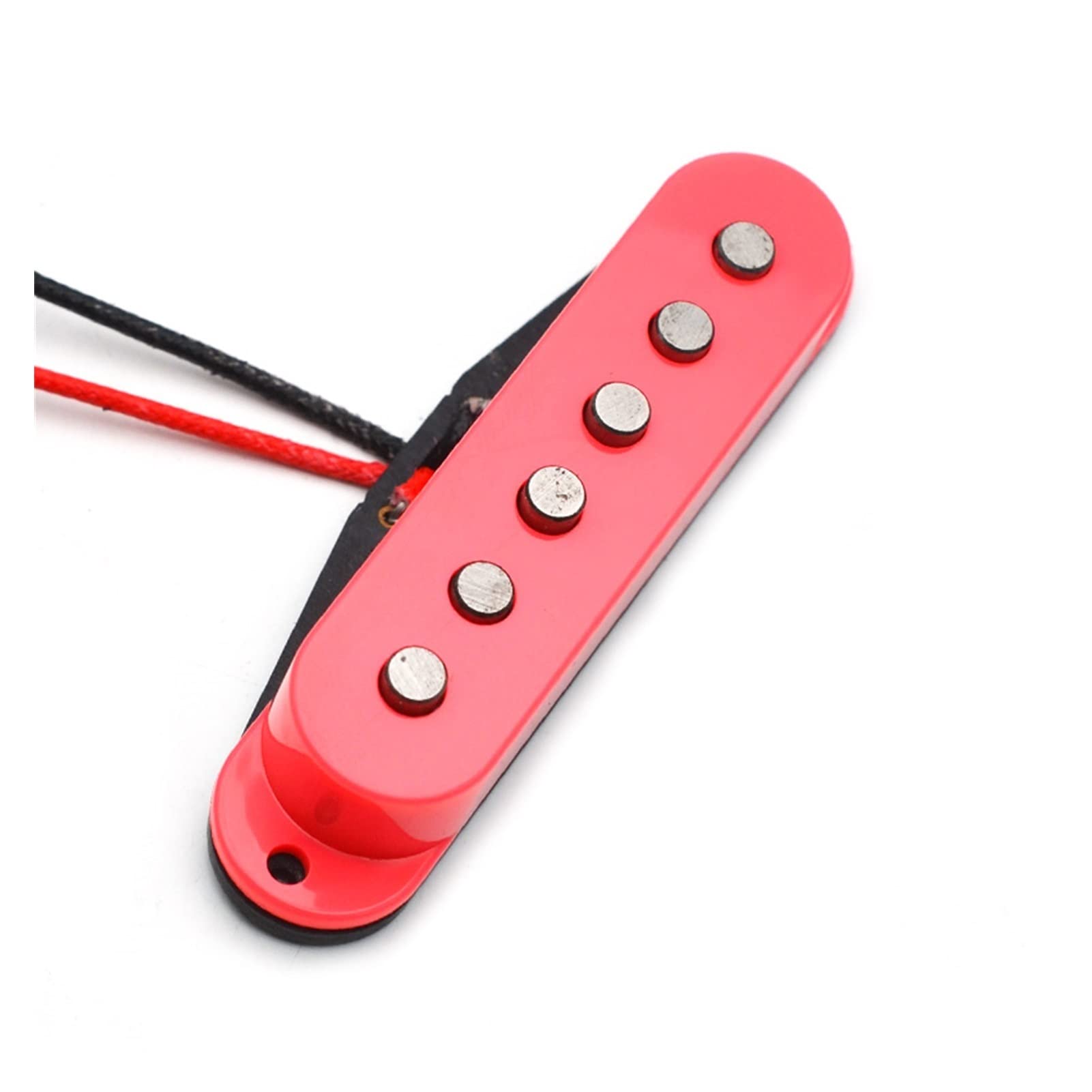 Double Coil Pickups Single Coil Staggered Top Fiber Bobbin Pickup Electric Guitar Pickup For Guitar Pickups (Color : 50mm (Neck))